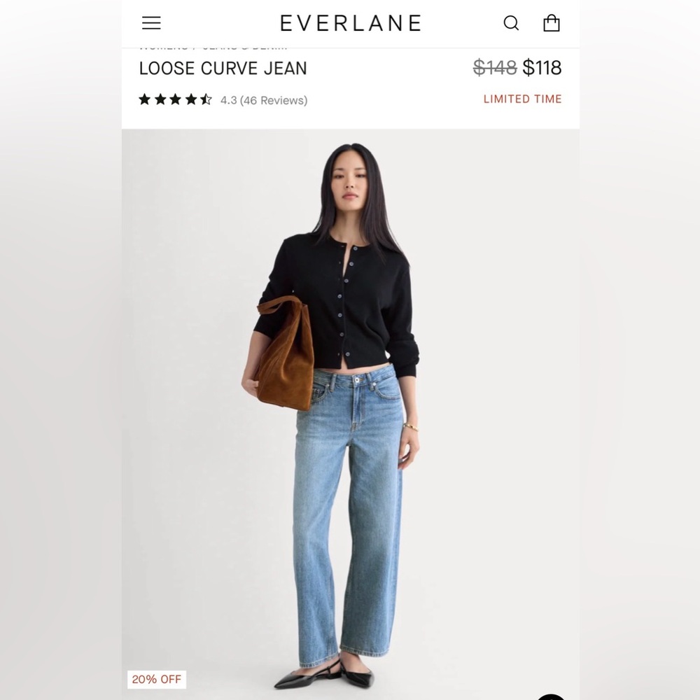 Everlane Loose Curve Jean